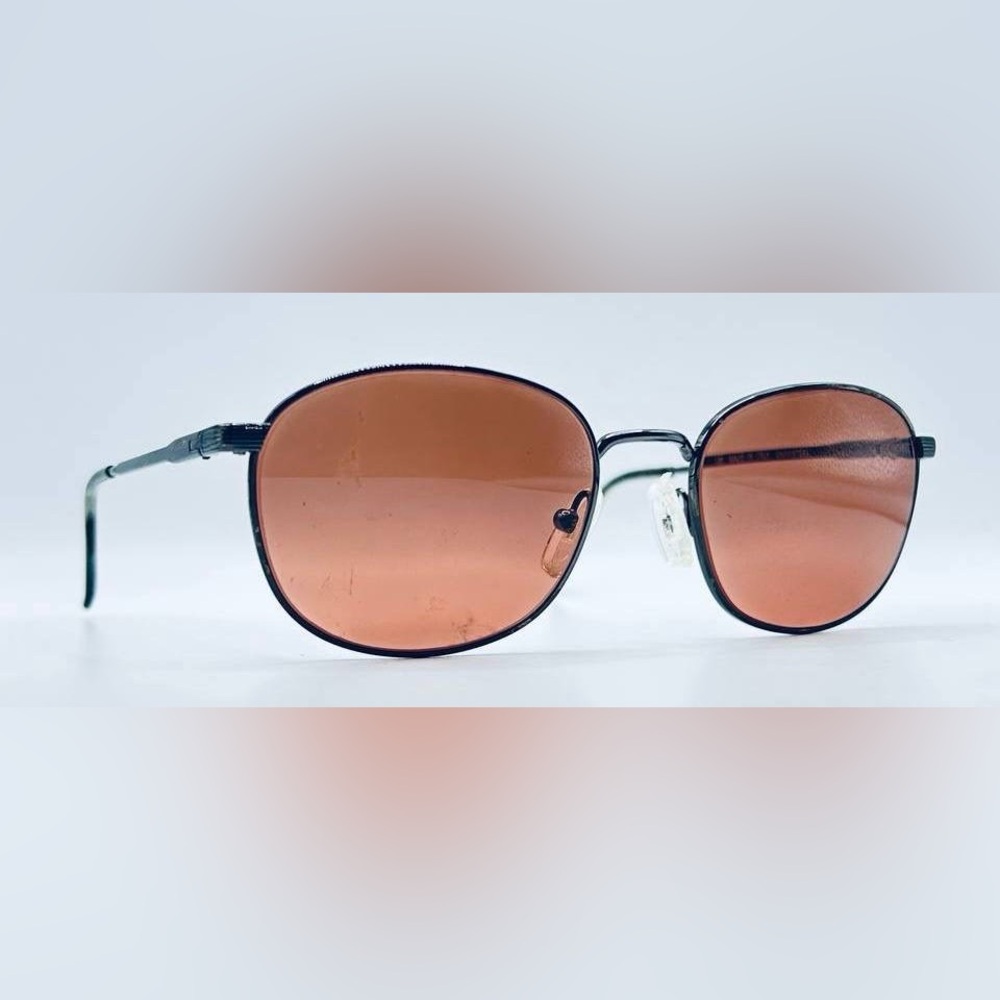 BerDel Jessie Gunmetal Oval Sunglasses Frames Only